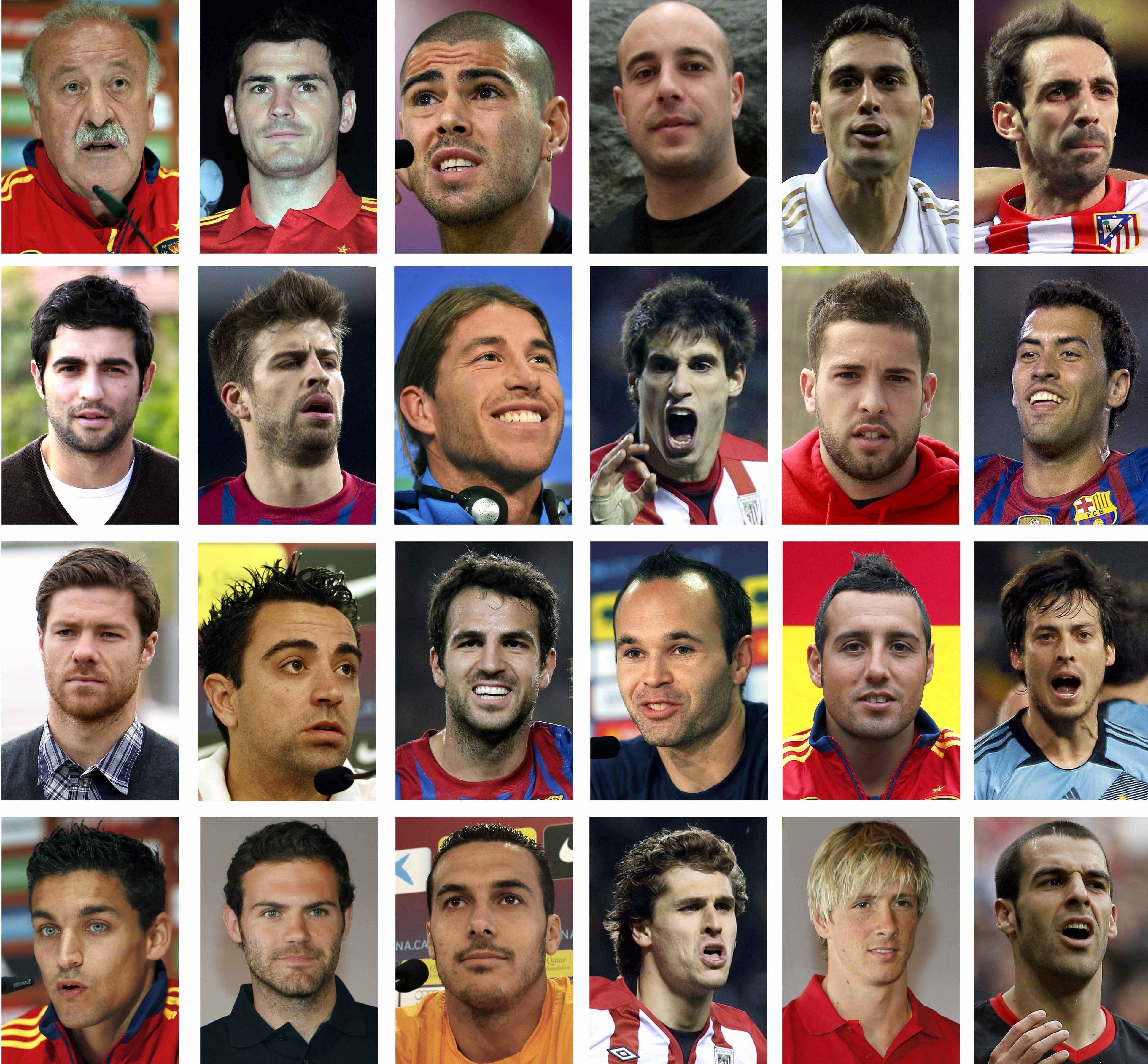 Seleccion española 2012 convocados
