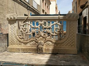 Uno de los balcones salvados del derribo. / LEGADO